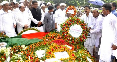 বঙ্গবন্ধুর সহচর আব্দুর রহিমের দাফন সম্পন্ন