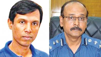 এসপি বাবুল আক্তার ও সিএমপি কমিশনার ইকবাল বাহার