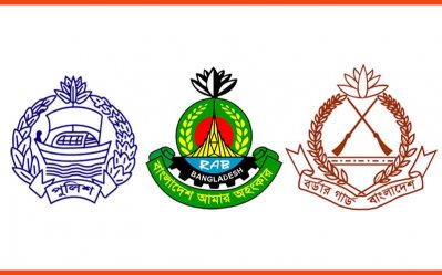 পুলিশ-র&zwnj;্যাব-বিজিবি