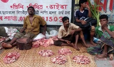 ঈদুল আজহায় রাজধানী ঢাকা ছিল যেন মাংসের হাট