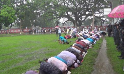 ঈদুল আজহা`য় শোলাকিয়া ঈদগাহ ময়দানের চিত্র