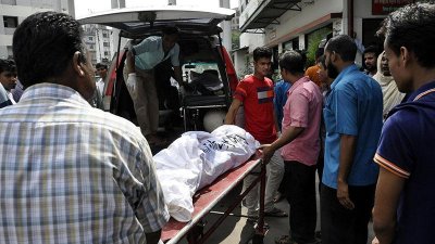 টাম্পাকো দুর্ঘটনায় নিহত শ্রমিকের লাশ (ফাইল ছবি)