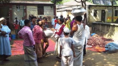 কোরবানির মাংস বাটোয়ারা