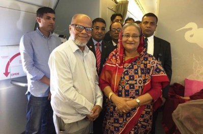 লন্ডনে প্রধানমন্ত্রী
