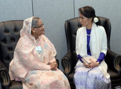 শেখ হাসিনা ও সু চির বৈঠক