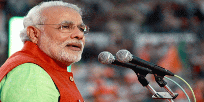 ভারতীয় প্রধানমন্ত্রী নরেন্দ্র মোদি