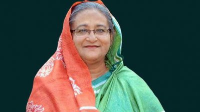 প্রধানমন্ত্রী ও আওয়ামী লীগের সভাপতি শেখ হাসিনা