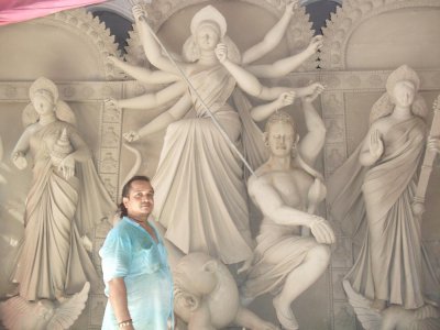নীলফামারীর পূজা মণ্ডপ