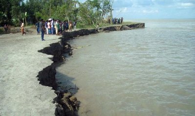 বগুড়ার সারিয়াকান্দিতে যমুনা তীরবর্তী তিন কিলোমিটার জুড়ে ভাঙন