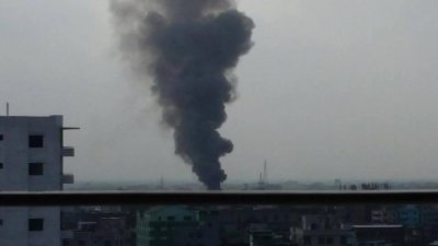 হাজারীবাগে অগ্নিকাণ্ড