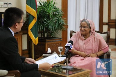বাংলাদেশের স্বপ্ন বাস্তবায়নে বিশ্বস্ত অংশীদার চীন: শেখ হাসিনা