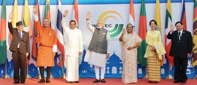 বিমসটেক নেতাদের সঙ্গে প্রধানমন্ত্রী শেখ হাসিনা