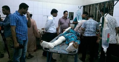 নরসিংদীতে বোমা তৈরির সময় বিস্ফোরণে আহত ৮