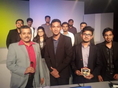 এশিয়ান টিভি পার্লামেন্টারি ডিবেটে বিজয়ী আবিপ্রবি বিতার্কিক দল