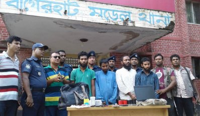 বাগেরহাটে আটক চার জেএমবি সদস্য