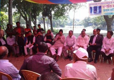 নাসিরনগরে মুক্তিযোদ্ধা  সংসদের প্রতিনিধি দল