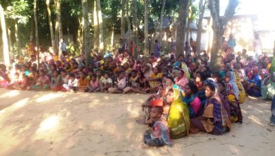 সহায়তা আসবে, এর অপেক্ষায় মাদারপুরের সাঁওতালরা