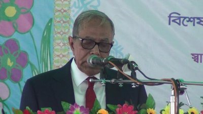 টাঙ্গাইলে রাষ্ট্রপতি