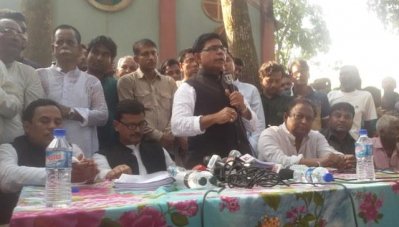 আওয়ামী লীগের প্রতিনিধি দলের সদস্যরা