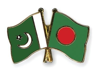 বাংলাদেশ ও পাকিস্তানের পতাকা