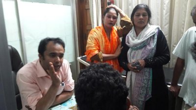ডাক্তার তাইফুরুল হাসান ও রোগী রিয়া আক্তার