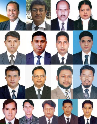 নারায়ণগঞ্জ আইনজীবী সমিতি নির্বাচনে বিজয়ী প্রার্থীরা
