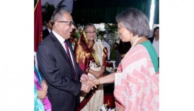 বিজয় দিবস উপলক্ষে রাষ্ট্রপতির সংবর্ধনা
