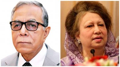 রাষ্ট্রপতি ও খালেদা জিয়া