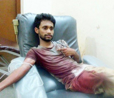 খাদিজাকে হাসপাতালে নেওয়ার পর রক্তও দেন ইমরান