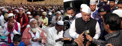 সিরাজগঞ্জে আঞ্চলিক ইজতেমায় লাখো মুসল্লিদের সঙ্গে স্বাস্থ্যমন্ত্রী মোহাম্মদ নাসিম