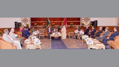 রাষ্ট্রপতির সঙ্গে বৈঠকে বিএনপির প্রতিনিধি দল
