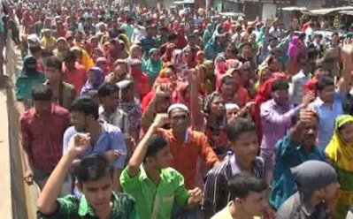 আশুলিয়ায় দুই শতাধিক শ্রমিককে আসামি করে মামলা
