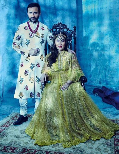 সাইফ ও কারিনা। ছবি দ্য ইন্ডিয়ান এক্সপ্রেস