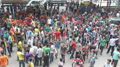 শ্রমিক বিক্ষোভ (ফাইল ছবি)