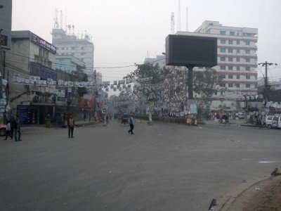 নির্বাচনি এলাকায় যানবাহনহীন সড়ক