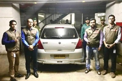 আইএলও কর্মকর্তার জব্দকৃত গাড়ি