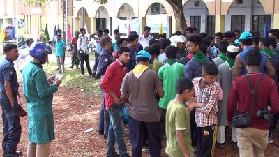স্কাউট ক্যাম্পে ছাত্রলীগের হামলা