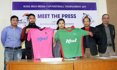 শুক্রবার শুরু হচ্ছে কুল-বিএসজেএ মিডিয়া ফুটবল