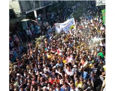ফের পায়ে হেঁটে নগর ভবনে আইভী