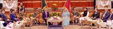 বঙ্গভবনে রাষ্ট্রপতির সঙ্গে আ.লীগ প্রতিনিধি দলের বৈঠক