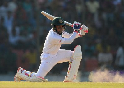 নিউজিল্যান্ডের বিপক্ষে মুশফিকের তৃতীয় হাফসেঞ্চুরি