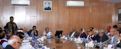 প্রধানমন্ত্রীর সভাপতিত্বে মন্ত্রিপরিষদের সভা ছবি-পিআইডি