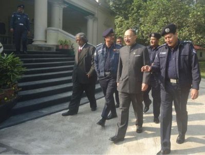 বাংলাদেশ পুলিশ একাডেমি পরিদর্শনে শ্রিংলা