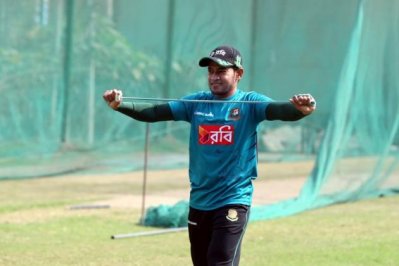 অনুশীলনে মুশফিকুর রহিম