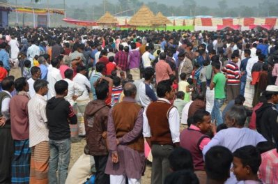 জয়পুরহাটে প্রীতিভোজ