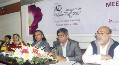 ফ্লাওয়ার ফেস্ট আয়োজকদের সংবাদ সম্মেলন