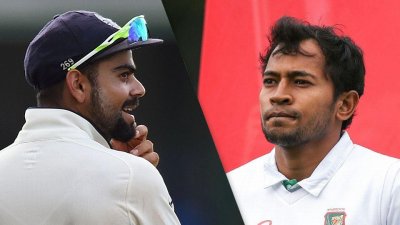 বাংলাদেশের বিপক্ষে টস জিতে ব্যাটিংয়ে ভারত