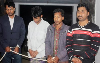 গ্রেফতারকৃত আল্লাহর দলের চার জঙ্গি