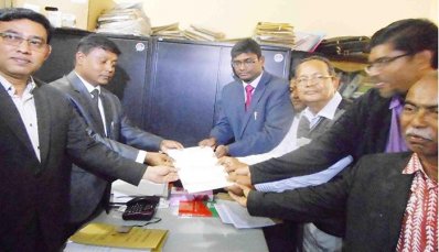 সুন্দরগঞ্জ উপ-নির্বাচন: জাপা প্রার্থীর মনোনয়নপত্র দাখিল