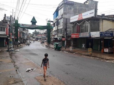 রাঙামাটিতে হরতাল চলছে
